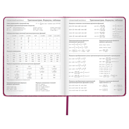 Дневник 1-11 класс 48 л., кожзам (твердая с поролоном), фольга, BRAUBERG "SPARKLE", розовый, 105463 - Дневники универсальные