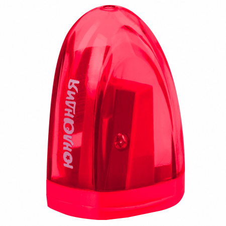 Точилка ЮНЛАНДИЯ "Спутник", с контейнером, пластиковая, корпус ассорти, 228447 - Точилки ручные