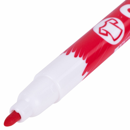 Маркеры для ткани CARIOCA (Италия) "Fabric", 10 цветов, круглый наконечник 2,6 мм, 42909 - Маркеры для хобби