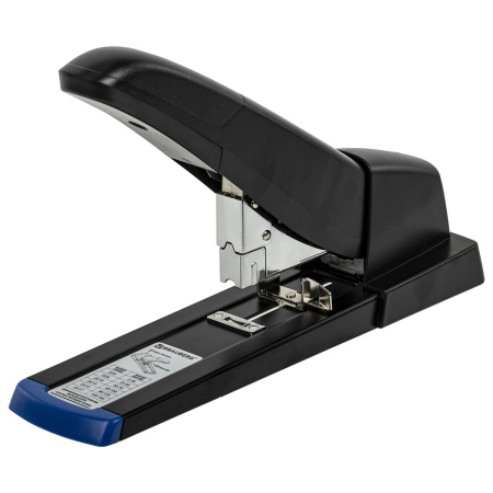 Степлер МОЩНЫЙ до 140 листов BRAUBERG "Heavy Duty Extra", скобы № 24/6-23/17, 270553 - Степлеры мощные