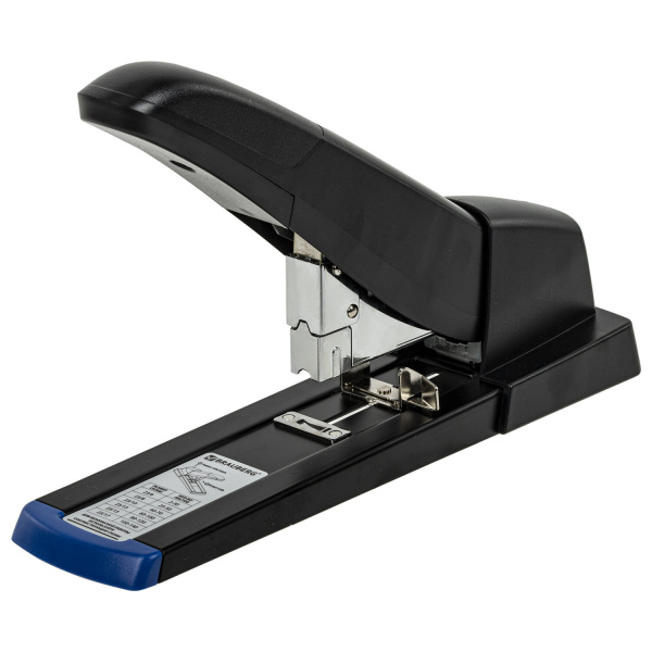 Степлер МОЩНЫЙ до 140 листов BRAUBERG "Heavy Duty Extra", скобы № 24/6-23/17, 270553 - Степлеры мощные