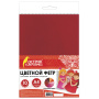 Цветной фетр для творчества, А4, ОСТРОВ СОКРОВИЩ, 10 листов, 10 цветов, толщина 1 мм, "Солнечный", 660653 - Фетр