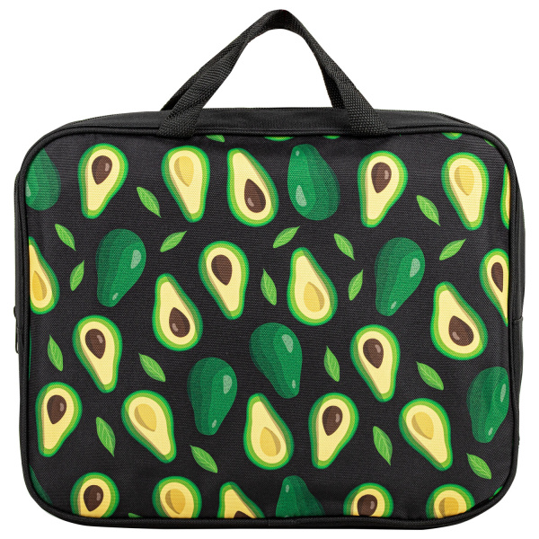 Школьный набор BRAUBERG: папка А4, мешок для обуви 42х33 см, пенал-косметичка 20х10 см, "Avocado", 271433 - Наборы школьного сопутствующего текстиля