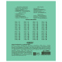 Тетрадь ЗЕЛЁНАЯ обложка 12 л., клетка с полями, офсет №2 ЭКОНОМ, "ПИФАГОР", 104984 - Тетради 12-24 листов
