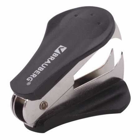 Антистеплер для скоб № 10 и № 24/6, BRAUBERG "Original", черный, 222536 - Антистеплеры