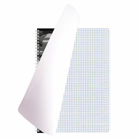 Тетрадь А4, 96 л., BRAUBERG, гребень, клетка, обложка картон, "Military", 404057 - Тетради формата А4