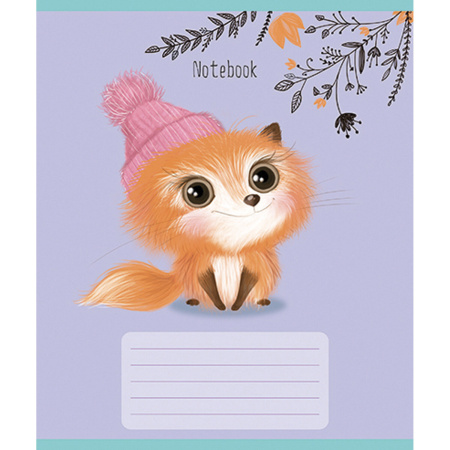 Тетрадь 12 л., ПЗБМ, клетка, фольга, "Шмяк!" (5 видов), 017996 - Тетради 12-24 листов