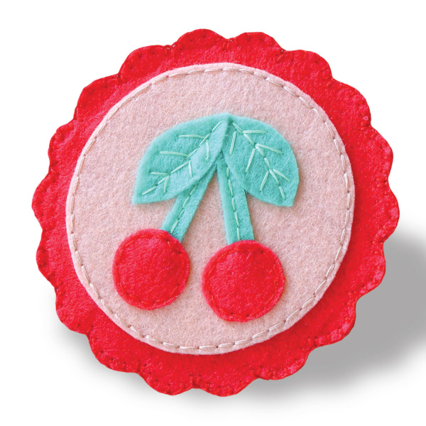 Цветной фетр для творчества, А4, ОСТРОВ СОКРОВИЩ, самоклеящийся, 5 листов, 5 цветов, толщина 2 мм, 660090 - Фетр