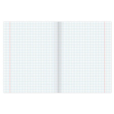 Тетрадь ЗЕЛЁНАЯ обложка 24 л., клетка с полями, офсет, "HATBER", 24Т5D(С)1(T58053) - Тетради 12-24 листов