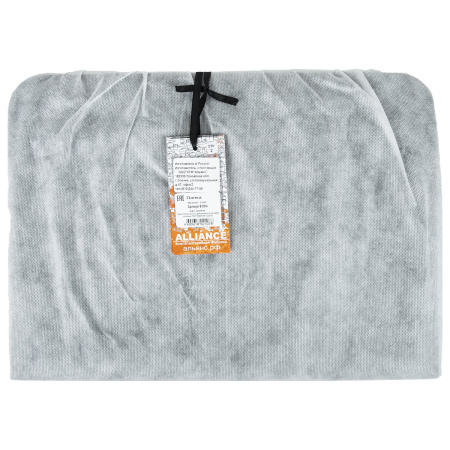 Папка из натуральной кожи на молнии, с выдвижными ручками, 385х280х50, черная, 8-021 - Папки из кожи