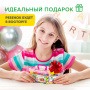 Конструктор POP-BEADS для творчества, игр и создания украшений, 150 бусин, основы для браслетов, колец, BRAUBERG KIDS, 664697 - Наборы для изготовления бижутерии