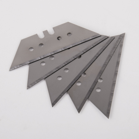 Нож универсальный мощный BRAUBERG "Professional", 6 лезвий в комплекте, фиксатор, металл, 235403 - Ножи канцелярские универсальные