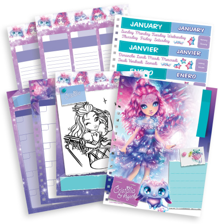 Серия: Air. Блокнот-ежедневник для девочек - Блокноты и записные книжки