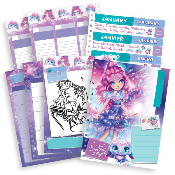 Серия: Air. Блокнот-ежедневник для девочек - Блокноты и записные книжки