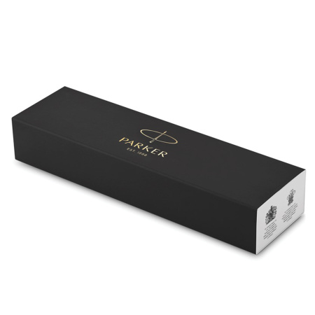 Ручка шариковая PARKER "IM Premium Warm Silver GT", корпус матовое серебро, позолота, синяя, 1931687 - Ручки шариковые подарочные