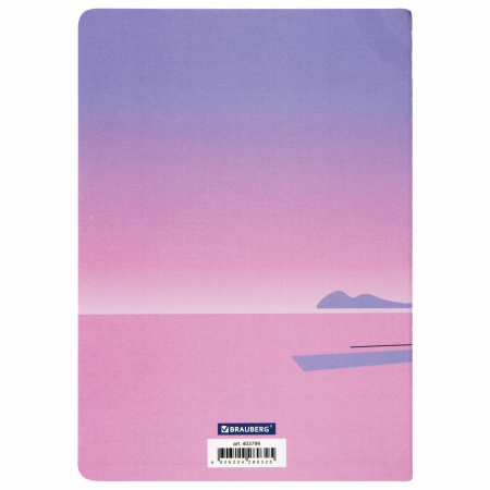 Тетради 40 л. в линию обложка SoftTouch, НАБОР 3 шт., бежевая бумага 70 г/м2, сшивка, А5 (147х210 мм), ПУТЕШЕСТВИЕ, BRAUBERG, 403799 - Тетради 40-48 листов