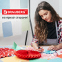 Бумага гофрированная/креповая, 32 г/м2, 50х250 см, 10 рулонов, яркие цвета, BRAUBERG, 112556 - Цветная бумага