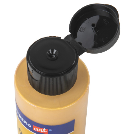 Краски акриловые для техники "Флюид Арт" (POURING PAINT), 4 цвета по 120 мл, Цвета металлик, BRAUBERG ART, 192239 - Акриловые краски художественные в наборах