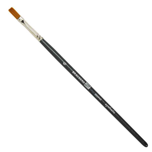 Кисти художественные набор 5 шт., синтетика, BRAUBERG ART CLASSIC, № 1-12, 200960 - Кисти художественные в наборах