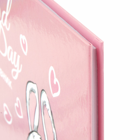 Дневник 1-4 класс 48 л., твердый, ЮНЛАНДИЯ, глянцевая ламинация, с подсказом, "Bunny", 106348 - Дневники для младших классов