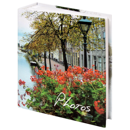 Фотоальбом BRAUBERG "Променад" на 304 фото 10х15 м, твердая обложка, термосклейка, 391168 - Фотоальбомы