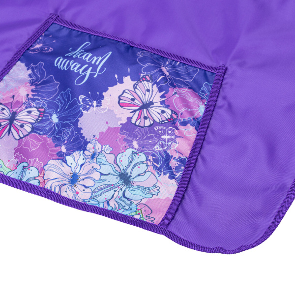 Фартук с нарукавниками для уроков труда ПИФАГОР, 1 карман, 44x55 см, "Butterflies", 270923 - Аксессуары для рисования