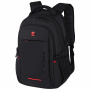 Рюкзак GERMANIUM UPGRADE универсальный, 3 отделения, отделение для ноутбука, USB-порт, "UP-2", черный, 47х33х21 см, 271666 - Рюкзаки с отделением для ноутбука