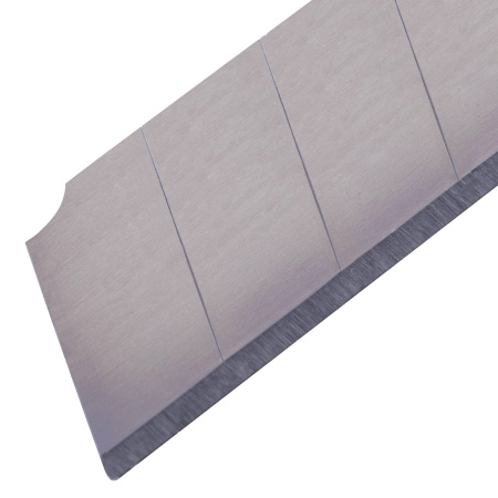 Лезвия для ножей ширина 25 мм BRAUBERG, КОМПЛЕКТ 10 шт., в пластиковом пенале, 237449 - Лезвия сменные для ножей