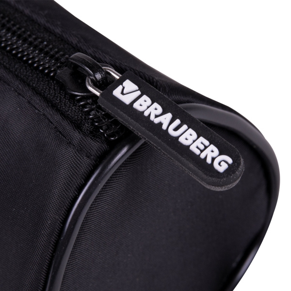 Пенал BRAUBERG, 3 отделения, нейлон, 21х7х7 см, "Battery", 270843 - Пеналы мягкие