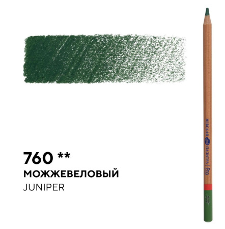 Карандаш профессиональный цветной "Мастер-класс" №760, можжевеловый