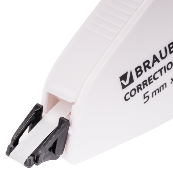 Корректирующая лента BRAUBERG SUPER, 5 мм х 16 м, корпус белый, блистер, 229061 - Корректирующие ленты
