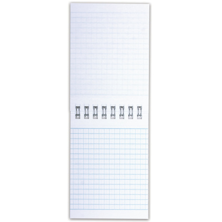 Блокнот МАЛЫЙ ФОРМАТ А7 75х105 мм, 40 л., гребень, картон, клетка, HATBER, "INSIDE Стиль", 0Б7C1гр, ВО1189 - Блокноты