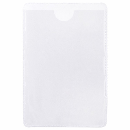 Карманы самоклеящиеся для визиток и персонализации 65х98 мм, КОМПЛЕКТ 10 шт., STAFF, 270569 - Карманы самоклеящиеся для папок