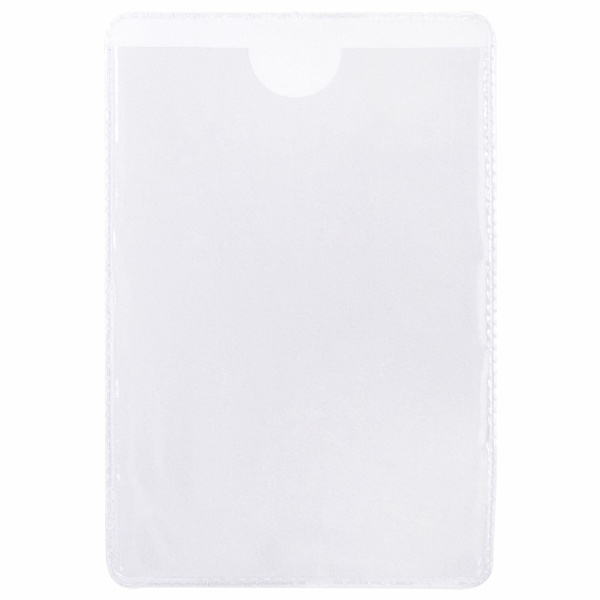 Карманы самоклеящиеся для визиток и персонализации 65х98 мм, КОМПЛЕКТ 10 шт., STAFF, 270569 - Карманы самоклеящиеся для папок