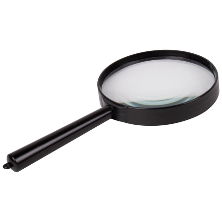 Лупа просмотровая BRAUBERG, диаметр 90 мм, увеличение 3, 451801 - Лупы