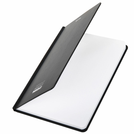 Блокнот с резинкой в клетку 96 л., А5 (145х203 мм), твердая обложка, BRAUBERG, "Insight", 113723 - Блокноты в книжном переплете