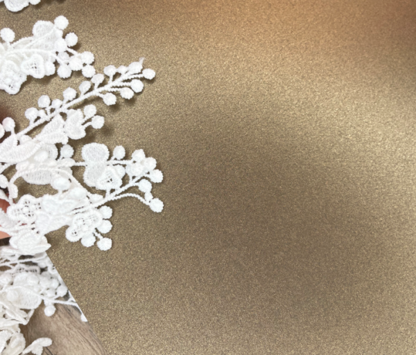 Дизайнерская бумага Shyne, цвет бронза, плотность 290 гр., размер 35*50 см - Дизайнерская бумага