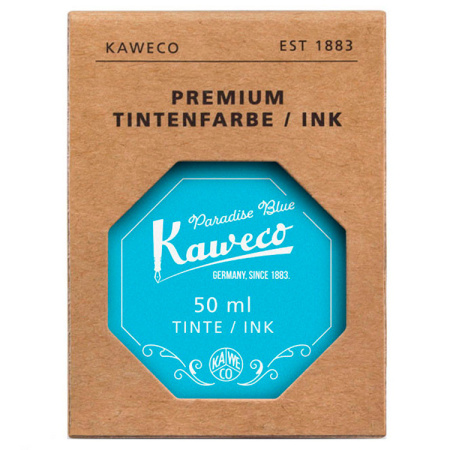 Чернила KAWECO 50мл стекло райский голубой - Чернила
