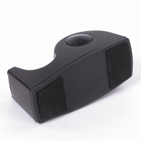 Диспенсер для клейкой ленты BRAUBERG настольный, утяжеленный, средний, черный, 11,8х5х5 см, 440142 - Диспенсеры для канцелярской ленты