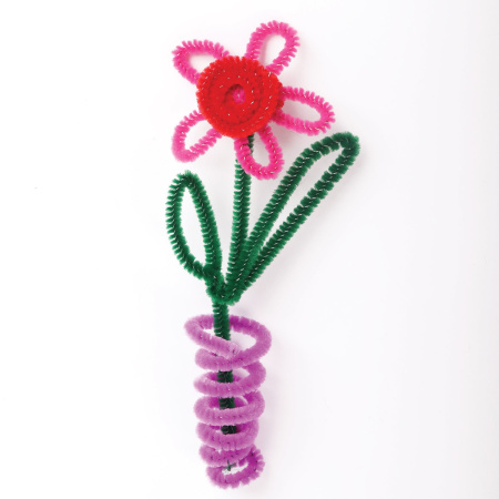 Проволока синельная для творчества "Пушистая", 6 цв., 30 шт., 0,3х30 см, ОСТРОВ СОКРОВИЩ, 661520 - Проволока синельная (пушистая)