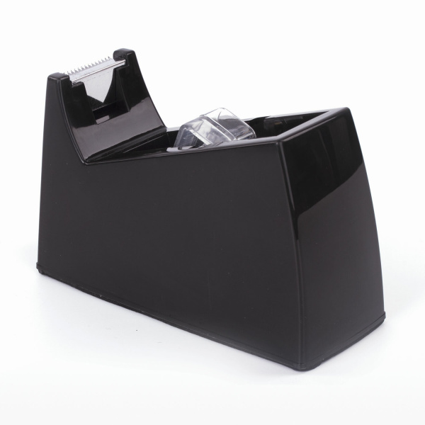 Диспенсер для клейкой ленты BRAUBERG настольный, утяжеленный, большой, 440034 - Диспенсеры для канцелярской ленты