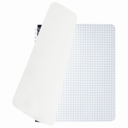 Тетрадь А5, 48 л., BRAUBERG, гребень, клетка, выборочный лак, ГЛОБАЛЬНАЯ СЕТЬ, 402819 - Тетради 40-48 листов