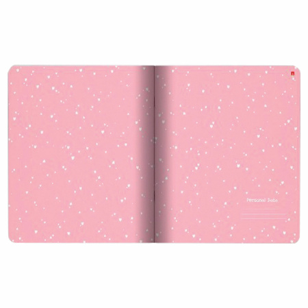 Тетрадь А5 48 л. АЛЬТ скоба, клетка, Soft Touch, фольга, "ЗЕФИРНОЕ НАСТРОЕНИЕ", 7-48-569 - Тетради 40-48 листов