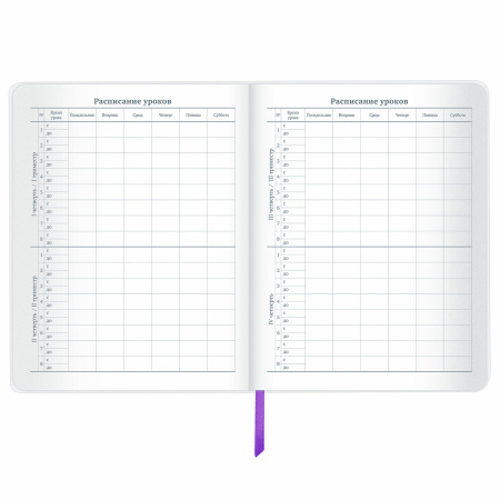 Дневник 1-11 класс 48 л., кожзам (гибкая), термотиснение, фольга, BRAUBERG, "Panda", 106171 - Дневники универсальные