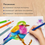 Карандаши цветные акварельные BRAUBERG PREMIUM AQUARELLE, 36 цветов, грифель мягкий 4 мм, 181674 - Карандаши цветные акварельные
