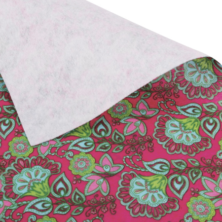 Цветной фетр для творчества, А4, ОСТРОВ СОКРОВИЩ, с рисунком, 5 листов, 5 цветов, толщина 2 мм, "Цветы", 660648 - Фетр