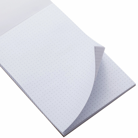 Блокнот А5 145х210 мм, 50 л., склейка, обложка картон, в точечку, HATBER "Premium", "I love LAMA", 50Б5лA9к - Блокноты