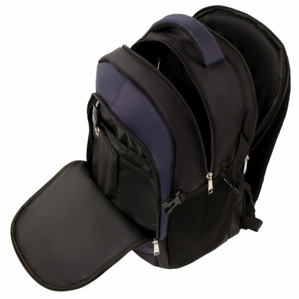 Рюкзак BRAUBERG URBAN универсальный, с отделением для ноутбука, крепление на чемодан, "Practic", 48х20х32 см, 229874 - Рюкзаки с отделением для ноутбука