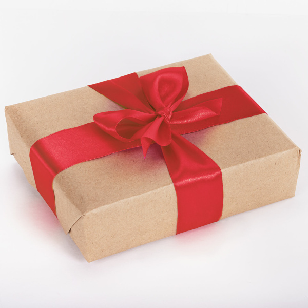 Лента атласная ширина 50 мм, длина 23 м, красная, BRAUBERG, 591521 - Ленты для декора, рукоделия и упаковки подарков