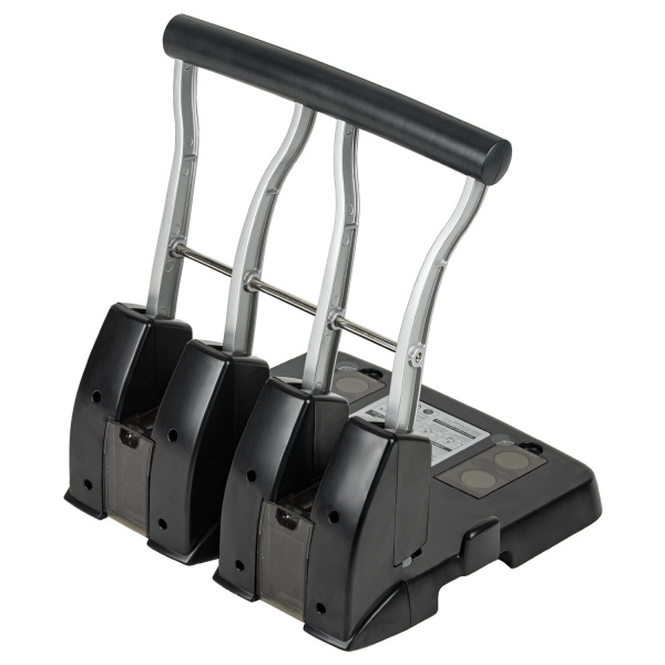 Дырокол на 4 отверстия металлический МОЩНЫЙ BRAUBERG "Heavy Duty Extra", до 150 листов, 270555 - Дыроколы на 4 отверстия